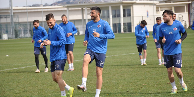 Hekimoğlu Trabzon FK'da Hacettepe maçı hazırlıkları başladı