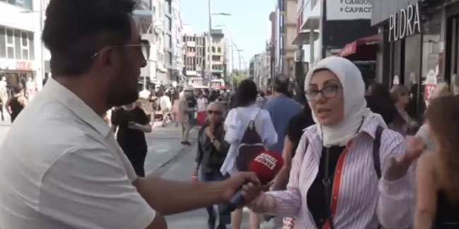 Zamlardan şikayet eden kadın röportajda konuştu: Oyumu AK Parti'ye verdim