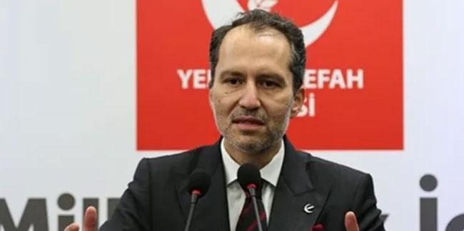Fatih Erbakan, PCR testi zorunluluğunun iptali için Danıştay'a başvurdu