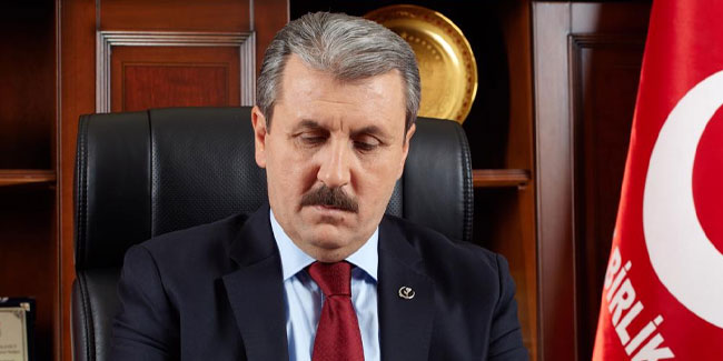 Mustafa Destici'den eni parti açıklaması