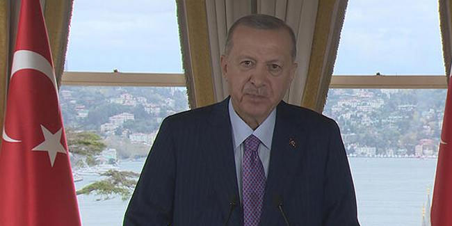 Cumhurbaşkanı Erdoğan'dan, Türkmenistan için mesaj
