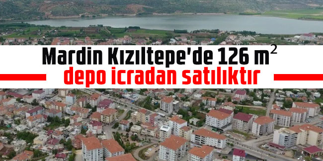 Mardin Kızıltepe'de 126 m² depo icradan satılıktır