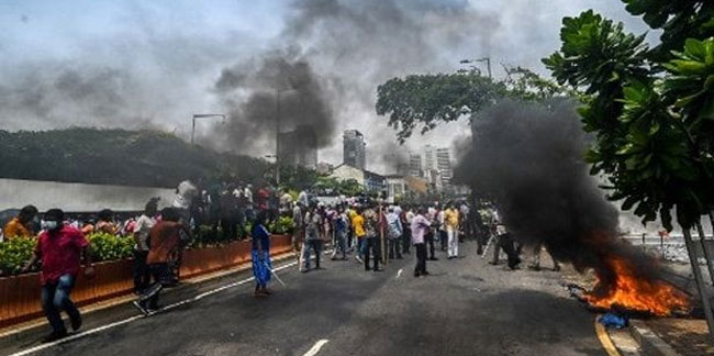 Sri Lanka'da gösteriler çatışmaya dönüştü: Bir milletvekili öldü