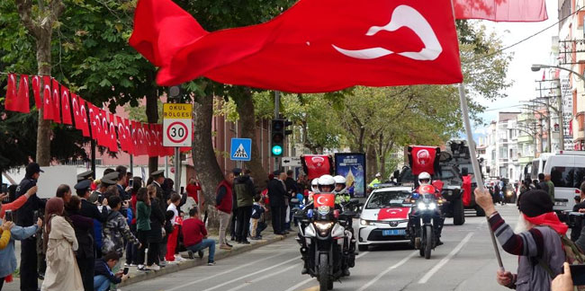 Cumhuriyet’in 99. Yılı Trabzon’da coşkuyla kutlandı