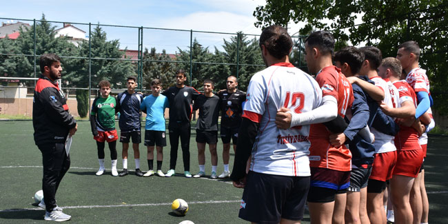 Trabzon'da ragbi takımının hedefi Türkiye şampiyonluğu