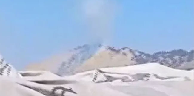 Hindistan'a ait yolcu uçağı Afganistan'da düştü!