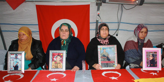 HDP önündeki ailelerin evlat nöbeti 118'inci gününde