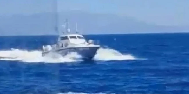 Yunan botundan Türk balıkçılara taciz!