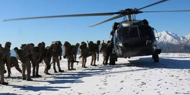 Bin 300 personelle Eren Kış-11 operasyonu başladı