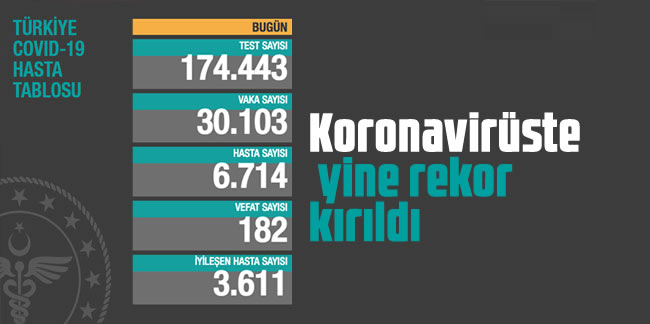28 Kasım Türkiye'de koronavirüs raporu
