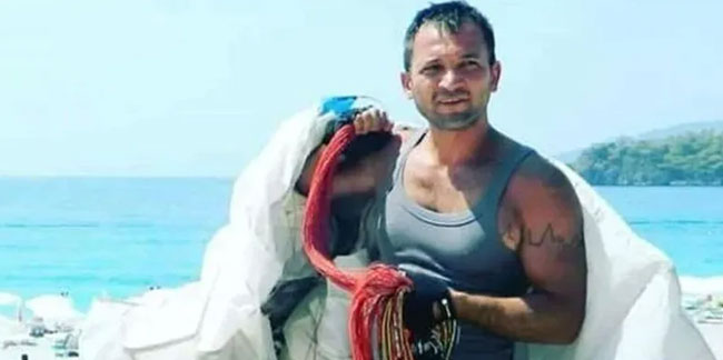 200 metre yükseklikten denize düştü: Yamaç paraşütü eğitmeni öldü