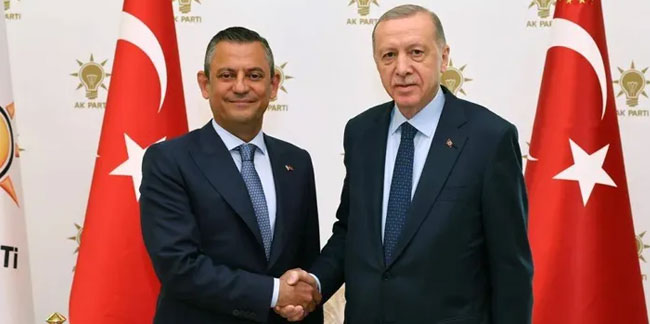 Cumhurbaşkanı Erdoğan'dan CHP'ye iadeiziyaret | Özgür Özel: Henüz bir talep gelmedi ama geleceği söylendi