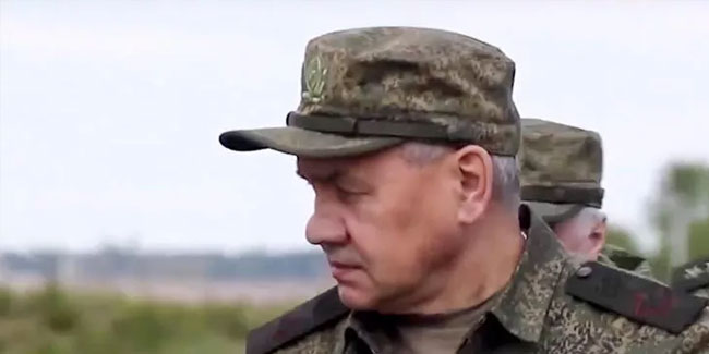 İşgal komutanı Şoygu ilk kez Ukrayna'da