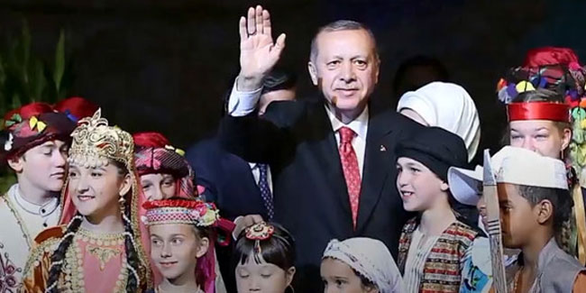 Cumhurbaşkanı Erdoğan'dan 23 Nisan mesajı