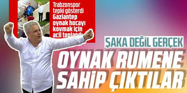 Gaziantep FK'den Marius Sumudica'ya destek