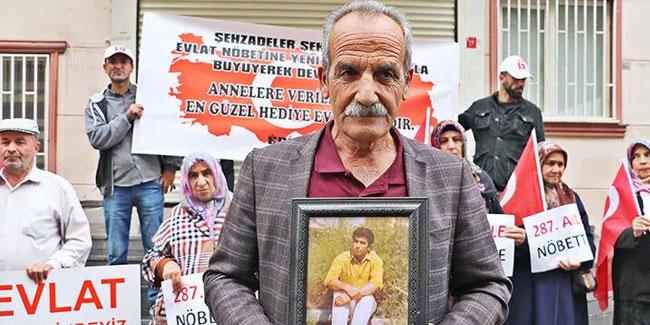 HDP önünde evlat nöbetindeki aile sayısı 287 oldu