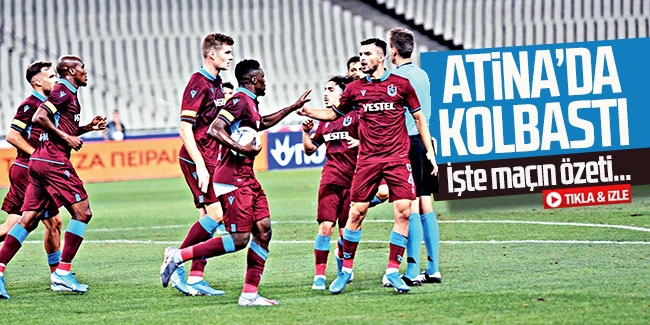 AEK - Trabzonspor (ÖZET)