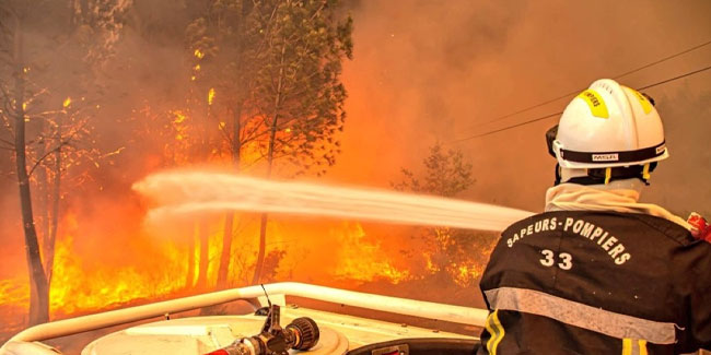 Fransa'daki orman yangınları söndürülemiyor