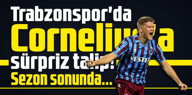 Trabzonspor'da Cornelius'a sürpriz talip! Sezon sonunda...