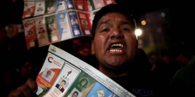 Seçim hilesi iddiaları Bolivya'yı karıştırdı!