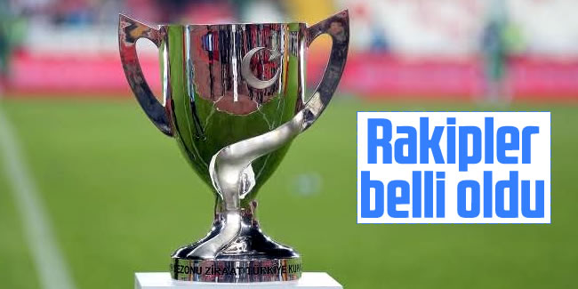 Trabzonspor'un kupa rakibi belli oldu