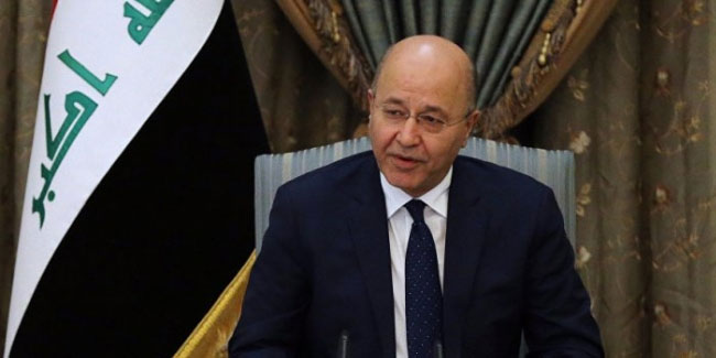 Irak Cumhurbaşkanı Salih drone ile tehdit edildi