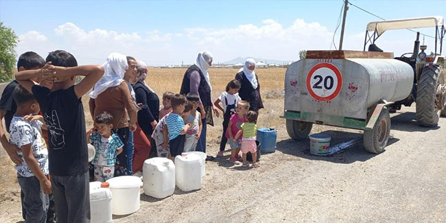 Kuraklık içme suyunu vurdu: 700 hanelik köy susuz kaldı