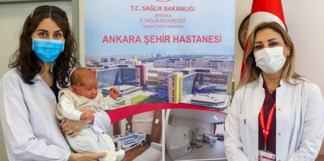 Türkiye'de bir ilk! Antikorlu bir bebek doğdu!