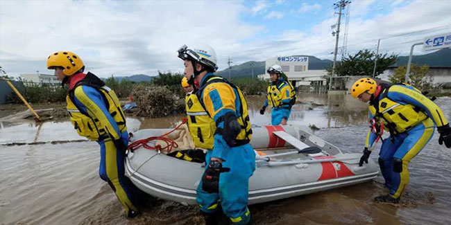 Japonya'da tayfun alarmı: 16 bin kişiye tahliye çağrısı yapıldı