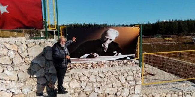 Elleriniz kırılsın! Atatürk portresine çirkin saldırı!