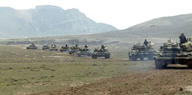 Azerbaycan ordusundan dev gövde gösterisi