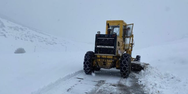 Kar esareti, 175 köy yolu ulaşıma kapandı