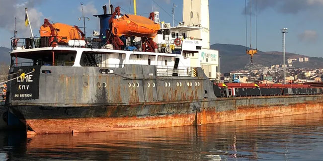 Denizi kirleten gemiye 3.5 milyon lira ceza