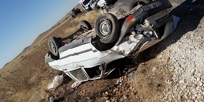 Şanlıurfa’da trafik kazası: 1 ölü, 3 yaralı 