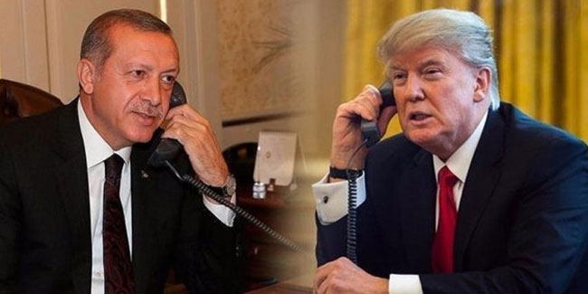 Erdoğan ve Trump'tan Doğu Akdeniz görüşmesi
