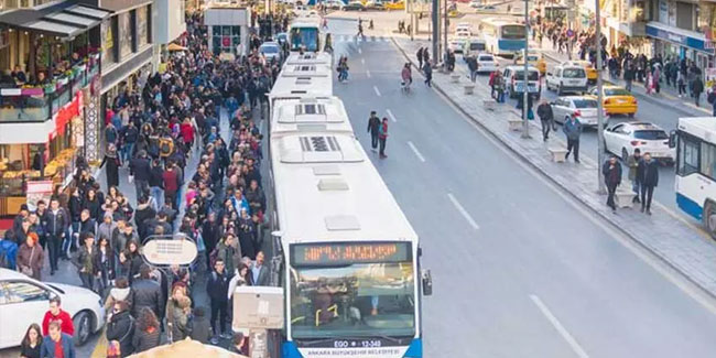 Ankara’da toplu taşımaya yüzde 57 zam