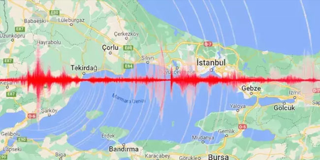 Marmara'da deprem
