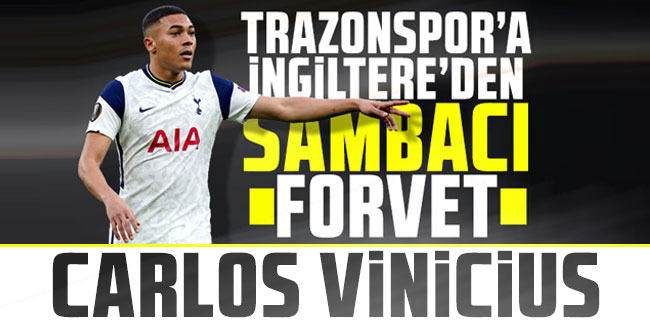 Trabzonspor'a İngiltere'den sambacı forvet Carlos Vinicius!