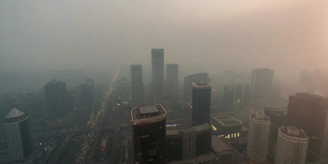 Kış Olimpiyatları öncesi Pekin'de hava kirliliği alarmı!