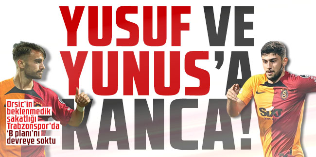 Trabzonspor'dan Yusuf Demir ve Yunus Akgün’e kanca!