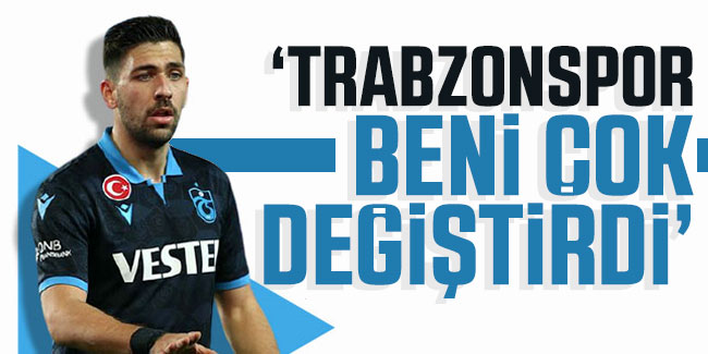 Bakasetas 'Trabzonspor beni çok değiştirdi'