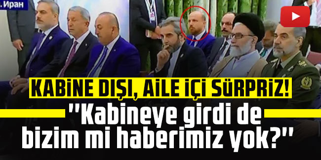 Türkiye'nin İran heyetinde Bilal Erdoğan şaşkınlığı!