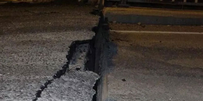 Hatay depremi sonrası köprü 10 santimetre çöktü!