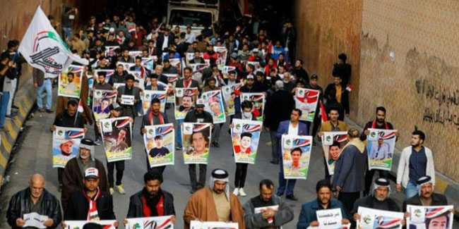 Irak'ta göstericiler açlık grevine başladı