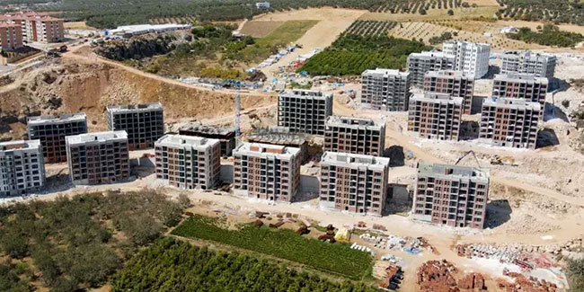 Bakan Özhaseki: Hatay'da 45 bin 186 konutun kaba inşaatı tamamlandı