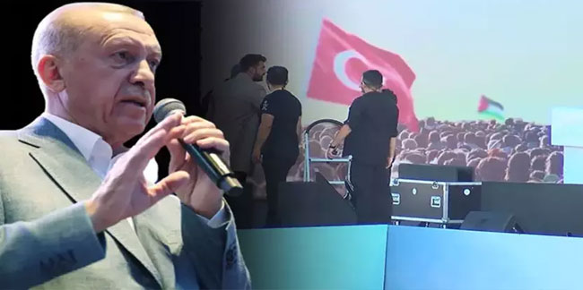 İstanbul'da Büyük Filistin Mitingi! Gözler Erdoğan'da