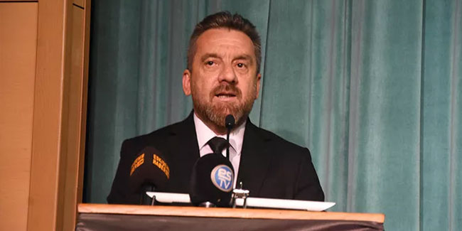 Mehmet Şimşek, yeniden Eskişehirspor'un başkanı seçildi