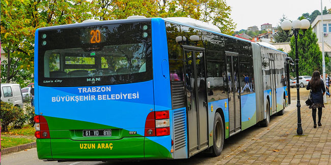 Trabzon'da toplu taşıma kullananlar dikkat! Süre uzatıldı