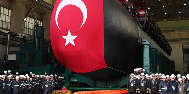 Türkiye'nin yeni denizaltısı! İlk kaynak yapıldı