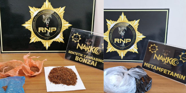 Rize'de uyuşturucu operasyonu 1 şüpheli tutuklandı